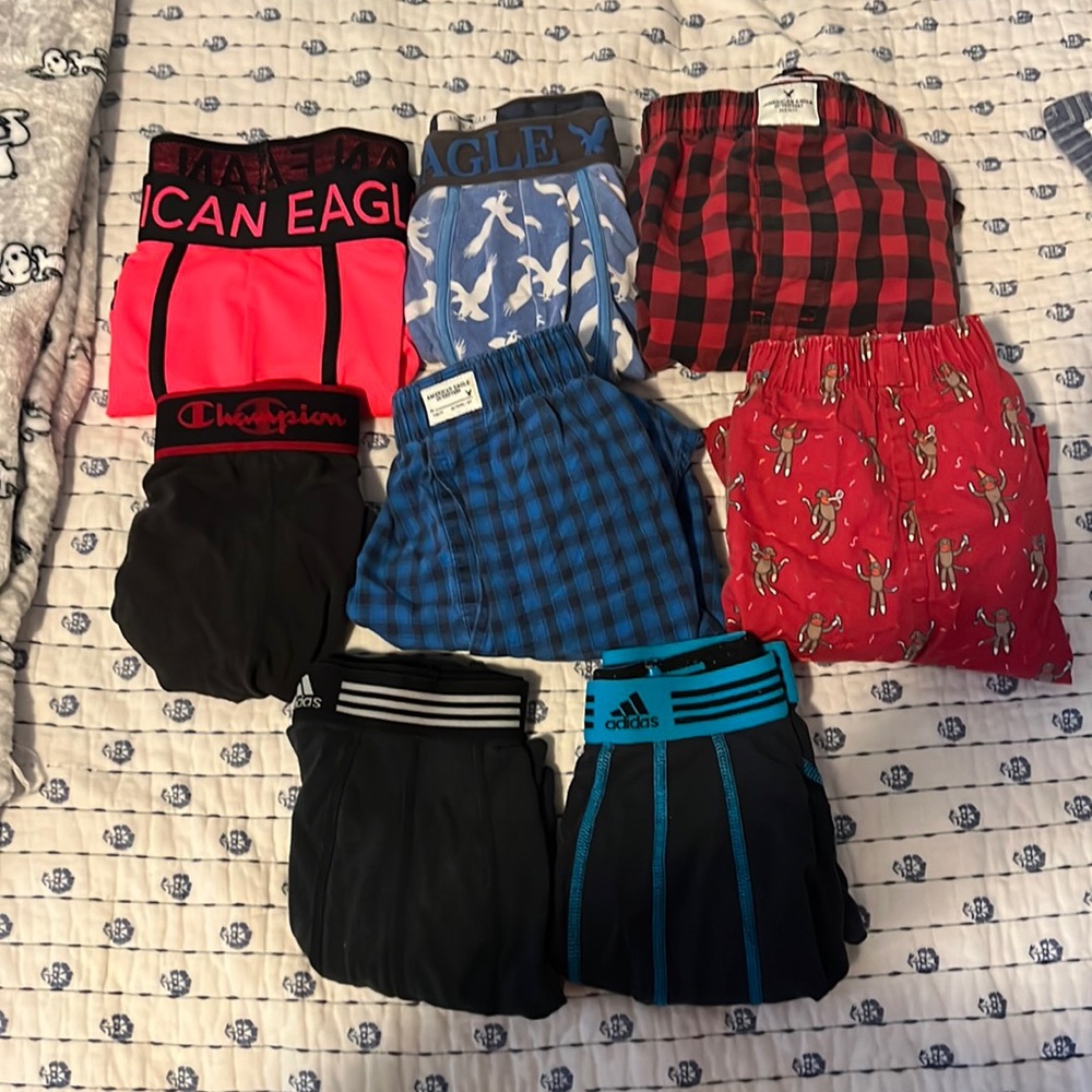 Underwear athletic and loose